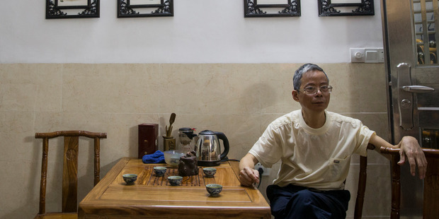 After his daughter's death, Zhi-Ping Lai suffered from a heart attack. He said it was because he missed his daughter too much, "with my heart." Photo / Mike Scott