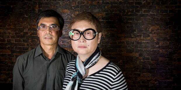 Siyin Han (left) and Wang Lu Xia lost their daughter in the CTV building collapse and say they have been living in "deep depression and fear" since her death. Photo / Mike Scott