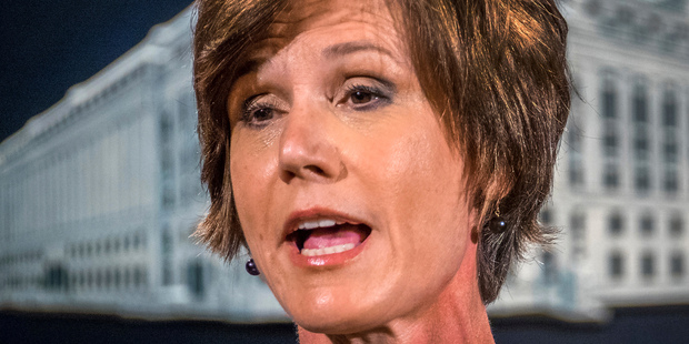 Former attorney-general Sally Yates warned the White House there was more to Flynn's conversations than he let on initially. Photo / AP