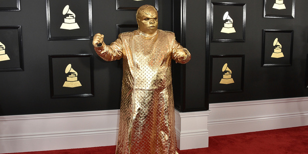 CeeLo Green as his alter ego Gnarly Davidson. Photo / AP