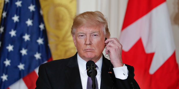 The Trump regime seems to be on a pet's life-span where three weeks feels more like three years. Photo / AP