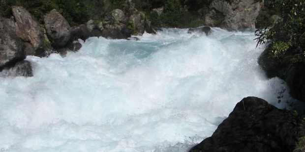 Downstream from the Aratiatia dam after the release of water turns into a specatcular, but dangerous, attraction. PHOTO/FILE