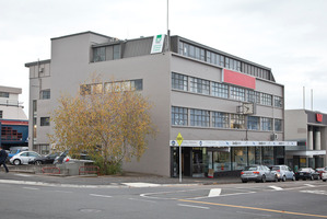 The old Tauranga Electric Power Board building in the CBD could be redeveloped to include two floors of public leased carparks. PHOTO/FILE