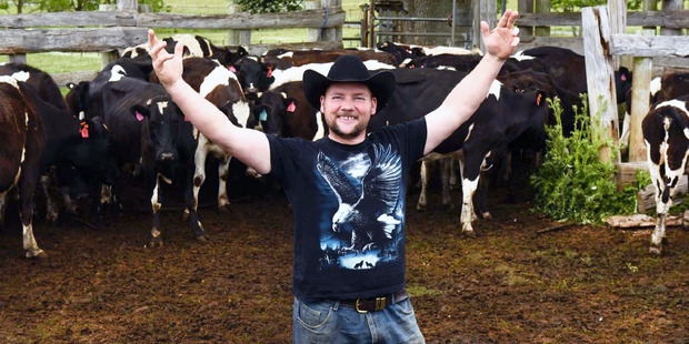Country music singer Regan Tucker says music is his "release".
