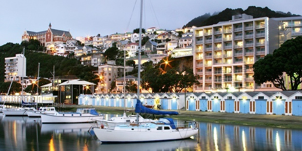 The Copthorne Hotel, Oriental Bay, Wellington.