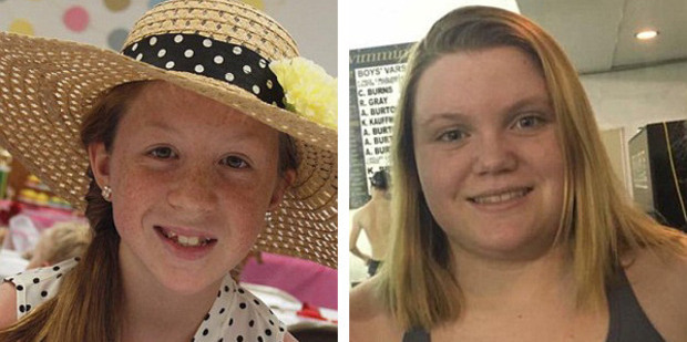 Abigail Williams (left) and Liberty German. Photo / Facebook