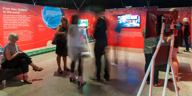 Part of the exhibition space at the new MOTAT exhibition The Innovators. Photo / Supplied