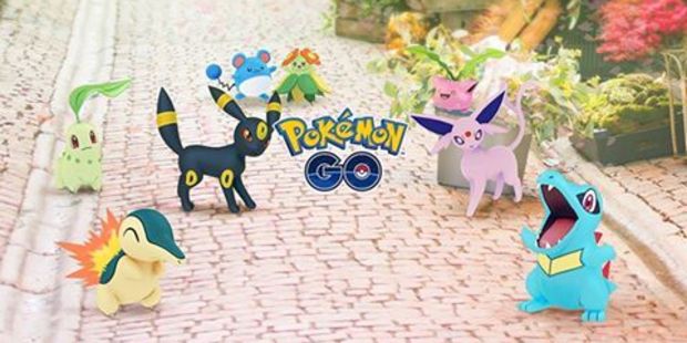 Some of the Pokémon now available for fans to catch. Photo/Supplied