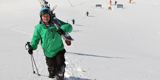 Mike Smith took a risk on a skifield job - and is still in the business.