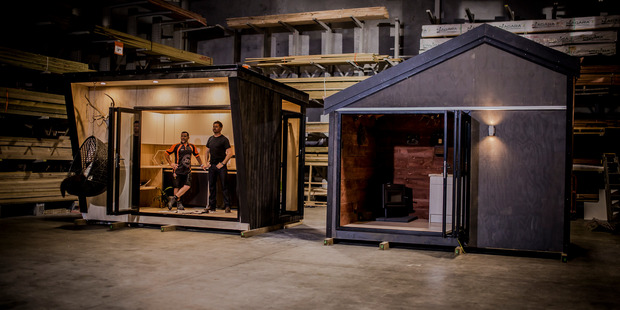 As part of the Mitre 10 series of Amazing Spaces, the retail giant is building its own tiny house, complete with a kitchen, laundry, lounge, bathroom and double bedroom. Photo / Mitre 10