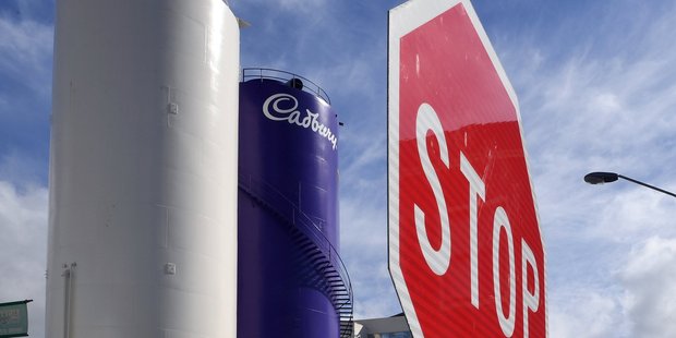 The Dunedin Cadburys factory. Picture / Otago Daily Times