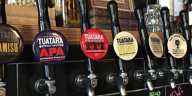 Tuatara beer selection. Picture supplied.