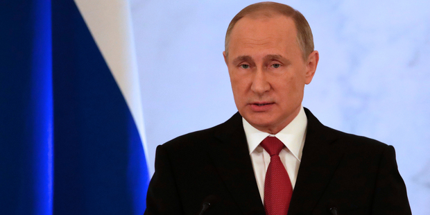 Russian President Vladimir Putin. Photo / AP