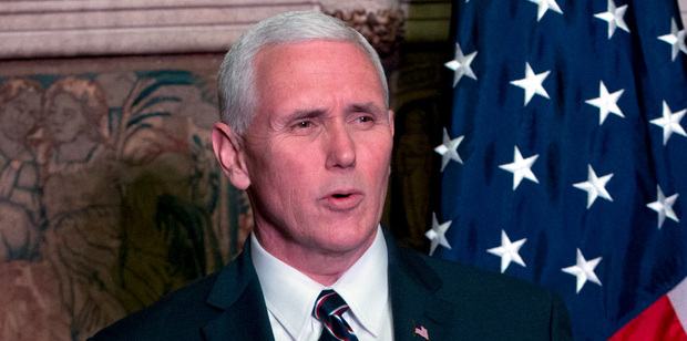 United States Vice President Mike Pence. Photo / AP