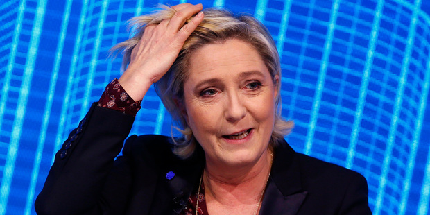 Marine Le Pen is the French far-right 2017 presidential candidate of the Front National party. Photo / AP