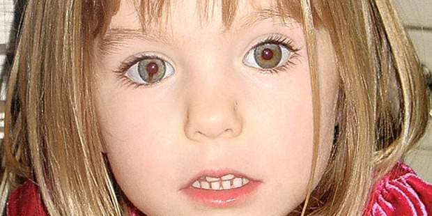 Missing British toddler Madeleine McCann. Photo / Supplied