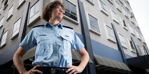 Auckland City Police District Commander Superintendent Karyn Malthus. New Zealand Herald photo by Jason Oxenham.