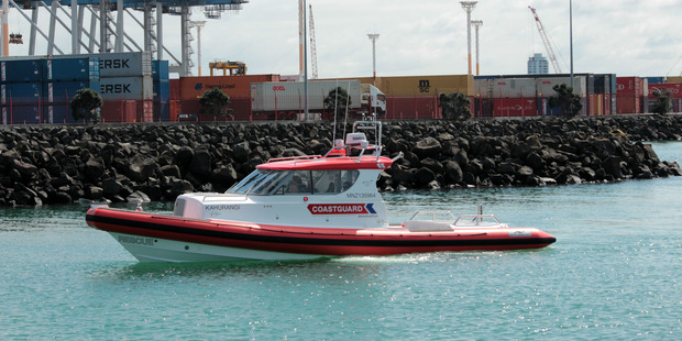 A Coastguard rescue boat had come alongside the broken-down recreational fishing boat and was able to tow it back to where it had launched yesterday. File photo