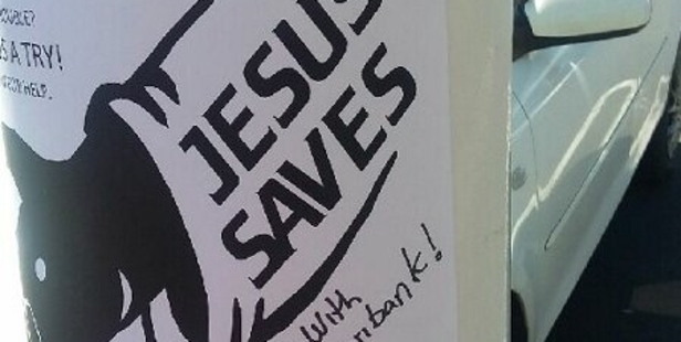 Devout marketing by Kiwibank? Photo / Supplied