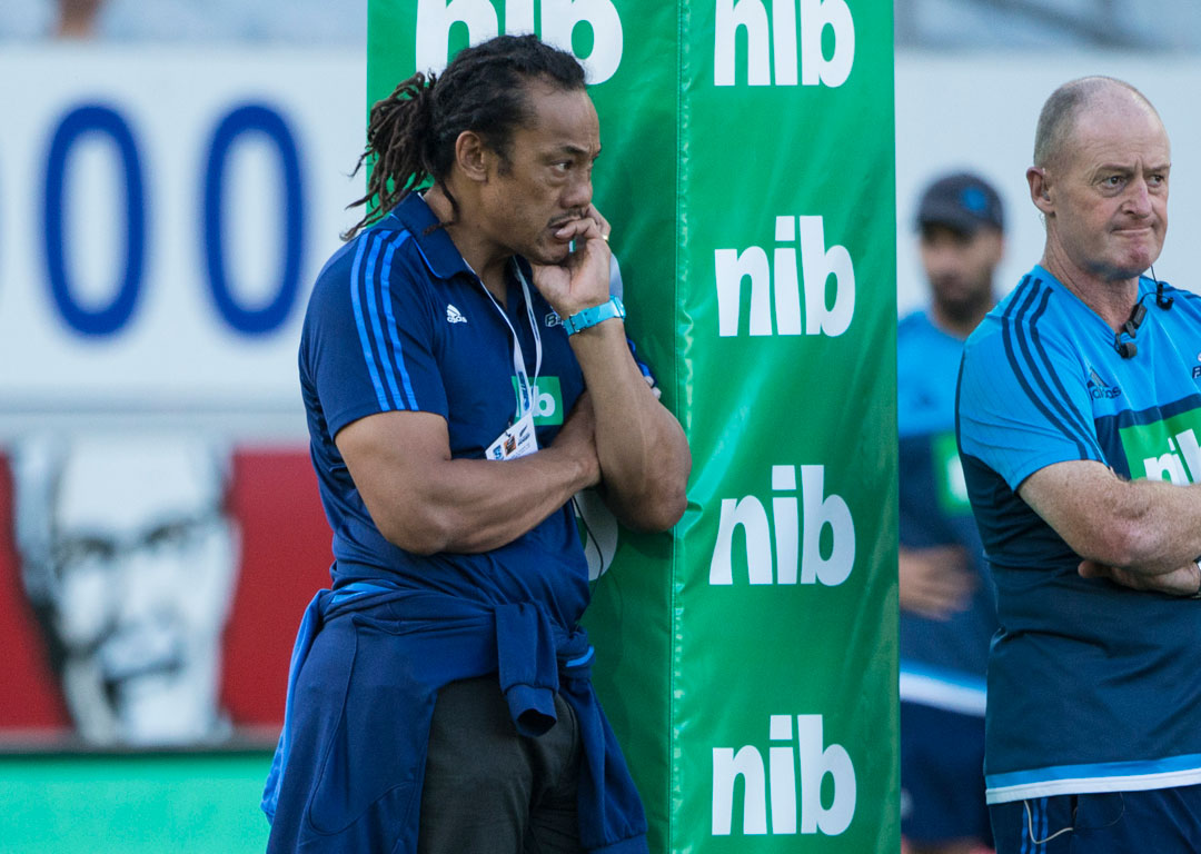 Blues coach Tana Umaga. Photo / Jason Oxenham
