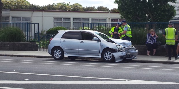 Ashleigh Harker said no one appeared to be injured. Photo/Supplied