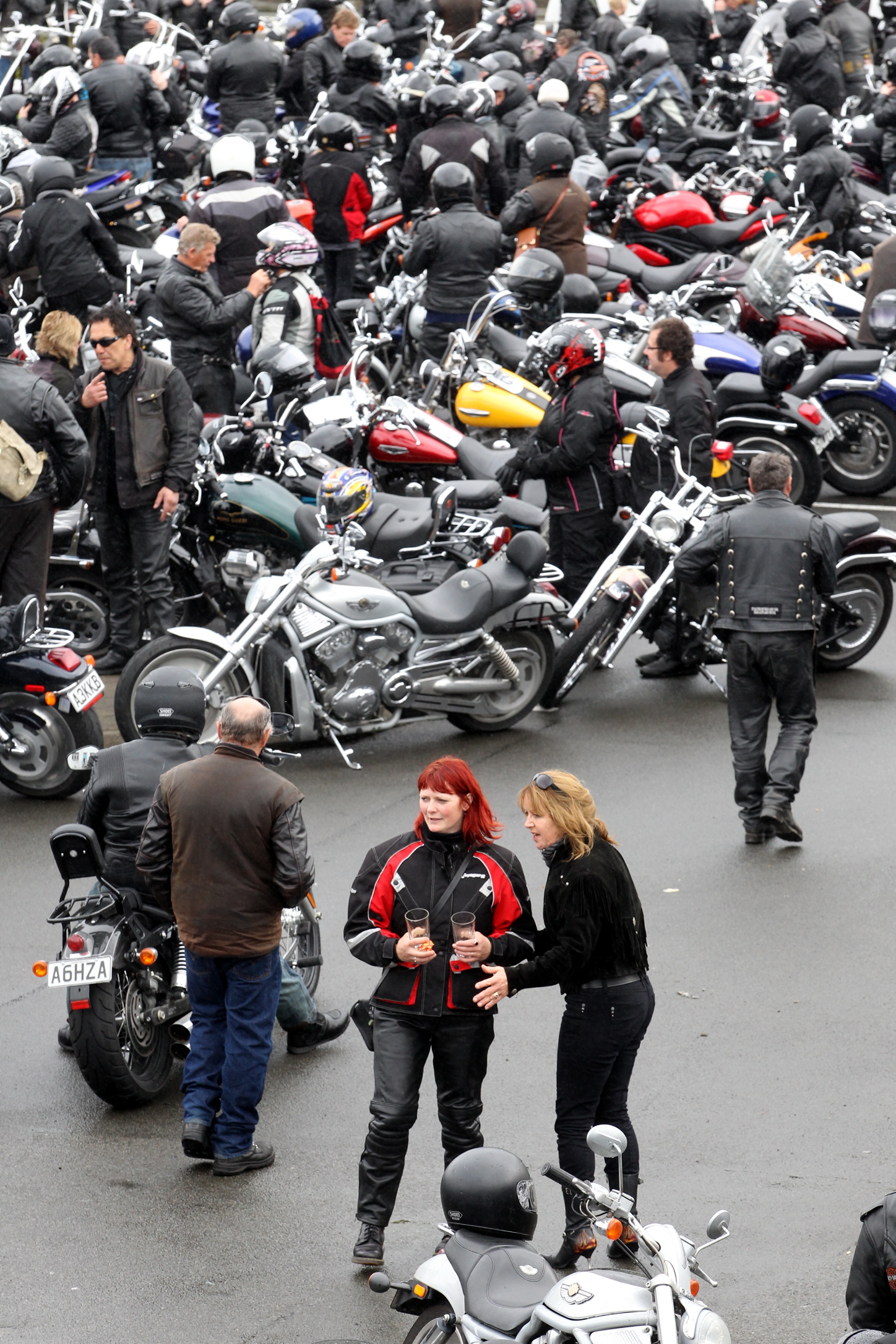 While biker clubs are often involved in charity events, it is their scrapes with the law that define them. "When we do right nobody remembers, when we do wrong nobody forgets" is a refrain often used by Hells Angels. Photo / Paul Taylor