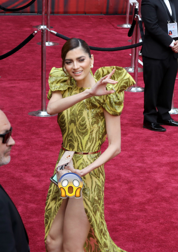Blanca Blanco's Oscars fail. Photo / Getty Images