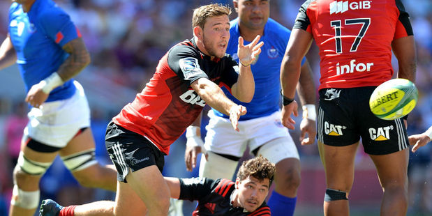 Mitchell Hunt of the Crusaders. Photo / Getty