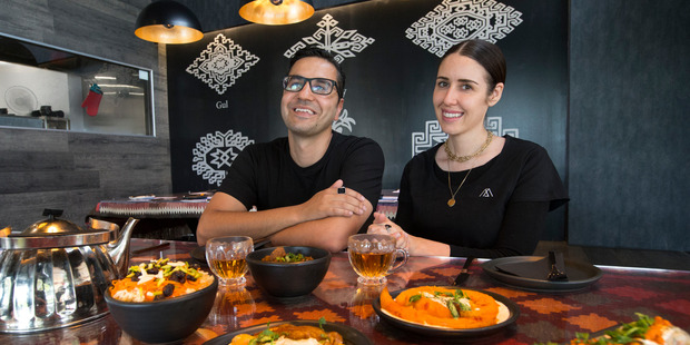 Samadi co-owners Wali and Cindy Samani. Photo / Nick Reed