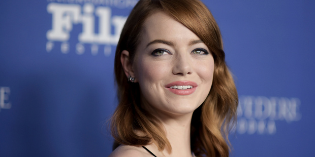 Emma Stone is favoured to win Best Actress. Photo / AP
