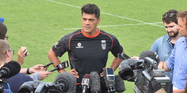 New Warriors head coach Stephen Kearney has always been wary of the media which makes him seem an intense character. Photo / Getty Images