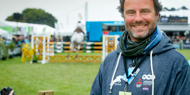 Ground jurist Christian Lendolt, of Switzerland, says HOY Show is great but all disciplines need to cross pollinate more. Photo / Warren Buckland