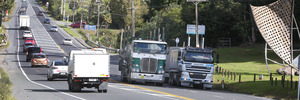 An announcement State Highway 1 south of Whangarei won't be four-laned has disappointed Northland's leaders and led to accusations the Government is turning its back on the region. Photo / File