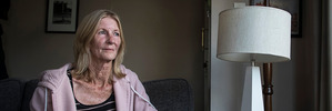 Annetta Ellis has been without power to her Titirangi home for 12 days. Photo / Michael Craig