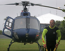 A helicopter search for the lost boat was cut short by bad weather. Photo / Alan Gibson