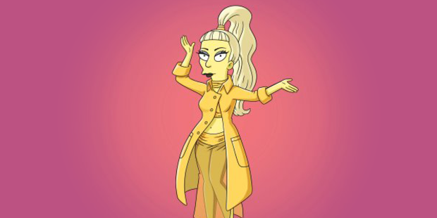 Lady Gaga is set to make a cameo on The Simpsons. Photo / Supplied