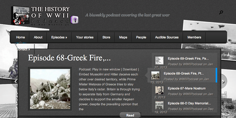 A screenshot of the podcast episodes. Photo / Supplied