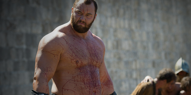 Hafthor Bjornsson played The Mountain in Game of Thrones.