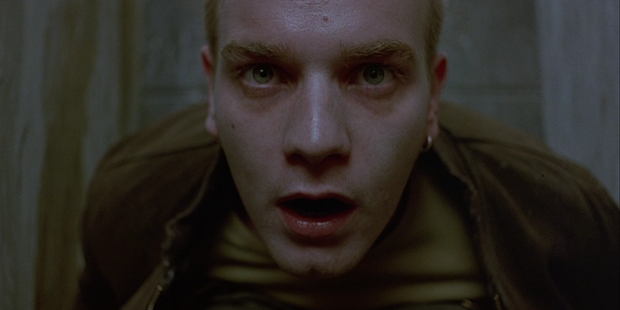 Nghiện Cinema nổi tiếng nhất heroin, Renton, từ Trainspotting.  Photo / Channel Four Films