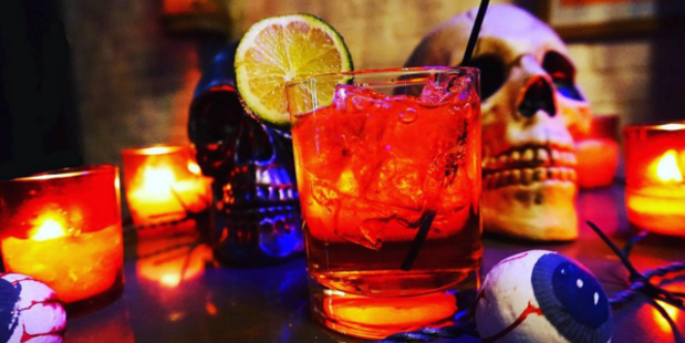 This is Halloween, one of Beetle House's many Tim Burton-inspired drinks. Photo / Instagram