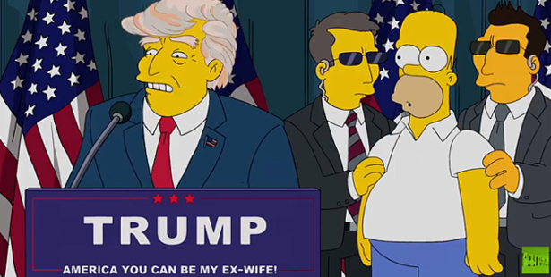 One episode in 2000 depicted Lisa as US president 30 years in the future, after a Trump presidency decimated America's economy.