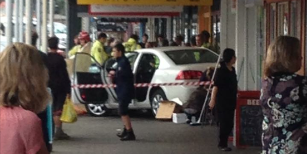 Scene of the crash. Photo / Supplied