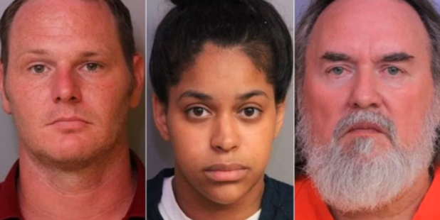 From left: Nathan Higgins, Crucelis Nunez, and Ruandall Tomko. Photo / Lakeland Police Department