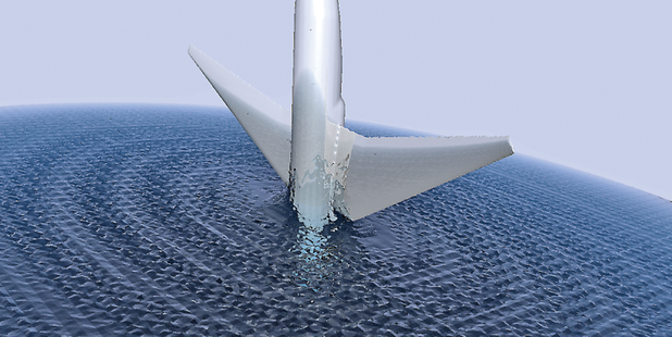 It was reported last year that a number of researchers believed this was the most likely crash scenario.