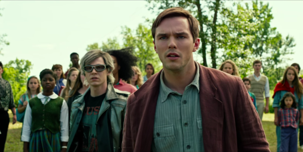 A scene from the movie, X-Men: Apocalypse.