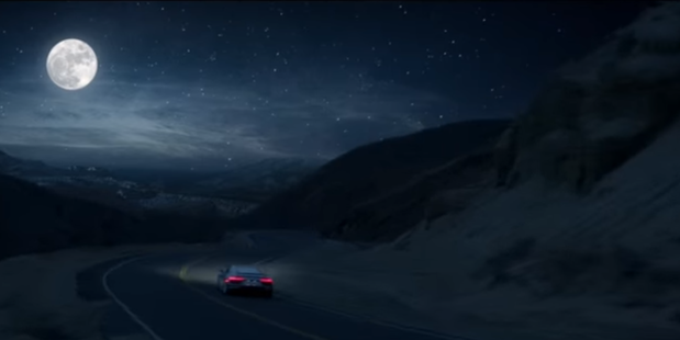 A scene from the Audi ad. Photo / Youtube