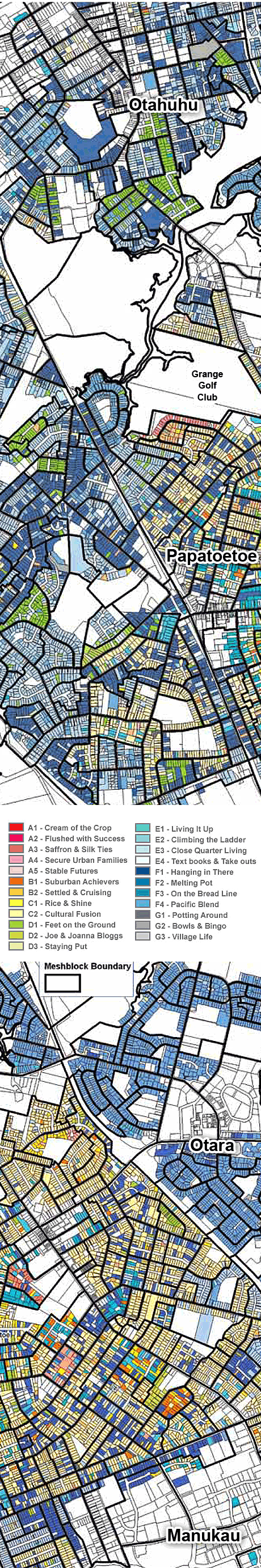 Genius Map from NZPost - Papatoetoe September 2012