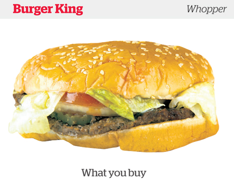 Burguer King Whopper You get