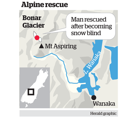 Call from Oz saves man on Mt Aspiring