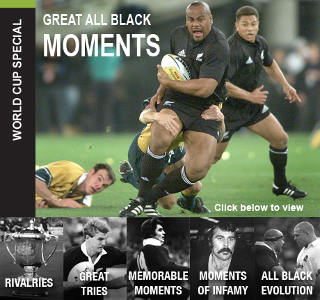 In part two of five-part Rugby World Cup special series, the  Herald looks at great All Black moments